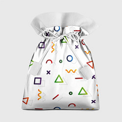 Мешок для подарков Геометрический хаос, цвет: 3D-принт