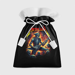 Мешок для подарков Metallica - James Alan Hatfield, цвет: 3D-принт