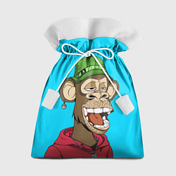 Мешок для подарков NFT smile ape, цвет: 3D-принт