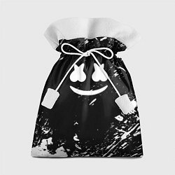 Мешок для подарков Marshmello брызги красок, цвет: 3D-принт