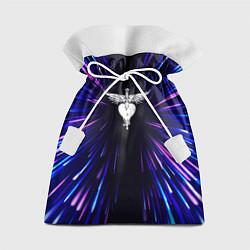 Мешок для подарков Bon Jovi neon energy, цвет: 3D-принт