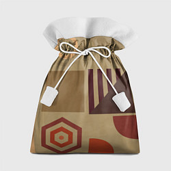 Мешок для подарков Геометрические фигуры 2025, цвет: 3D-принт