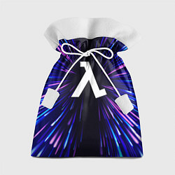 Мешок для подарков Half-Life neon energy, цвет: 3D-принт