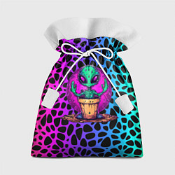 Мешок для подарков Кактус инопланетянин, цвет: 3D-принт