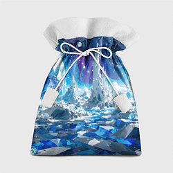 Мешок для подарков Космический фантастический пейзаж, цвет: 3D-принт
