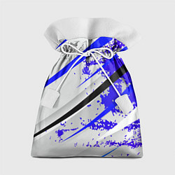 Мешок для подарков Color white blue, цвет: 3D-принт