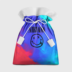 Мешок для подарков Nirvana жидкие краски, цвет: 3D-принт