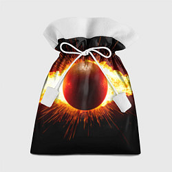 Мешок для подарков Ядро для талкания в огне, цвет: 3D-принт