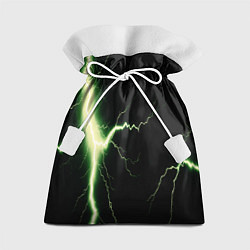 Мешок для подарков Lightning yellow текстура, цвет: 3D-принт