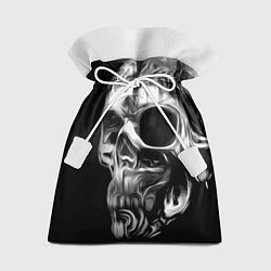 Мешок для подарков Стилизованный череп, цвет: 3D-принт