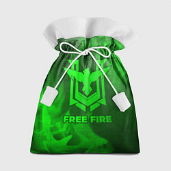 Подарочный мешок Free Fire - green gradient