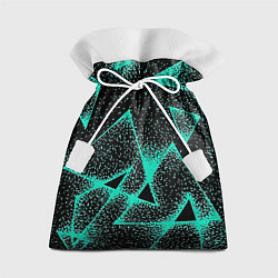 Мешок для подарков The triangle is light blue, цвет: 3D-принт