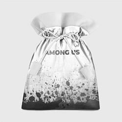 Мешок для подарков Among Us - white gradient посередине, цвет: 3D-принт