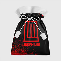 Мешок для подарков Lindemann - red gradient, цвет: 3D-принт
