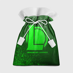 Мешок для подарков League of Legends - green gradient, цвет: 3D-принт