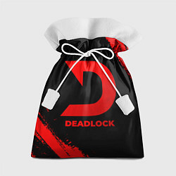 Мешок для подарков Deadlock - red gradient, цвет: 3D-принт