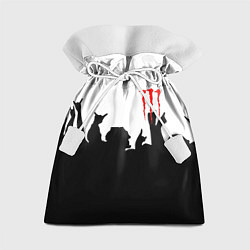 Мешок для подарков Monster energy rock black, цвет: 3D-принт