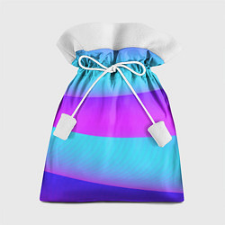 Мешок для подарков Неоновый прилив, цвет: 3D-принт