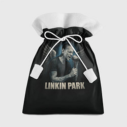 Мешок для подарков Chester Bennington - Angel, цвет: 3D-принт