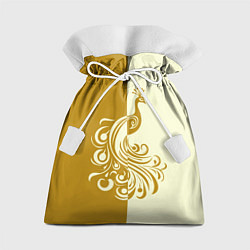 Мешок для подарков Жар-птица в золотом, цвет: 3D-принт