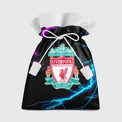 Мешок для подарков Liverpool neon storm, цвет: 3D-принт