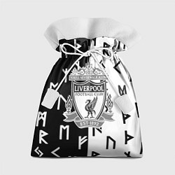 Мешок для подарков Liverpool символы текстура, цвет: 3D-принт