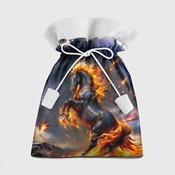 Мешок для подарков Огнегривый скакун, цвет: 3D-принт