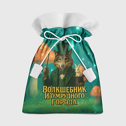 Мешок для подарков Волшебник Изумрудного города Волк, цвет: 3D-принт