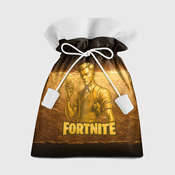 Мешок для подарков Fortnite золотой Мидас, цвет: 3D-принт