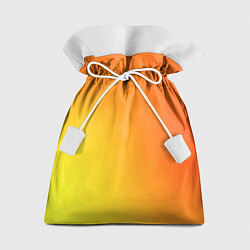 Мешок для подарков Color orange red, цвет: 3D-принт