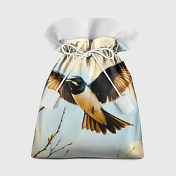Мешок для подарков Полёт ласточки, цвет: 3D-принт