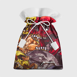 Мешок для подарков Metallica Rage, цвет: 3D-принт