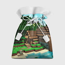Мешок для подарков Minecraft House, цвет: 3D-принт