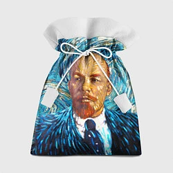 Мешок для подарков Ленин Ван Гога, цвет: 3D-принт