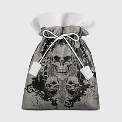 Мешок для подарков Skulls, цвет: 3D-принт