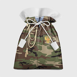 Мешок для подарков Униформа дембеля, цвет: 3D-принт