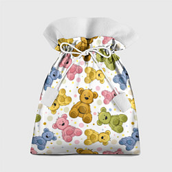 Мешок для подарков Любимые медвежата, цвет: 3D-принт