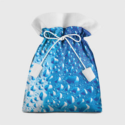 Мешок для подарков Капли воды, цвет: 3D-принт