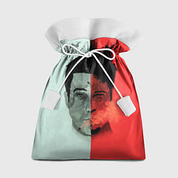 Мешок для подарков Norton: White & Red, цвет: 3D-принт