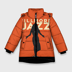 Куртка зимняя для девочки Fillmore Jazz, цвет: 3D-черный