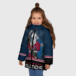 Куртка зимняя для девочки Colorado Avalanche, цвет: 3D-черный — фото 2