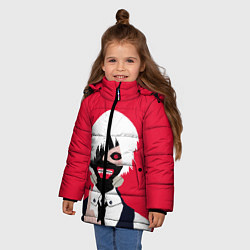 Куртка зимняя для девочки Tokyo Ghoul, цвет: 3D-черный — фото 2