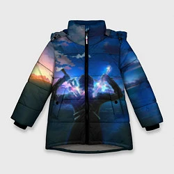 Зимняя куртка для девочки Мастера меча онлайн