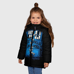 Куртка зимняя для девочки Будка доктора, цвет: 3D-светло-серый — фото 2