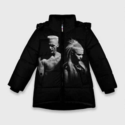 Куртка зимняя для девочки Die Antwoord: Black, цвет: 3D-черный