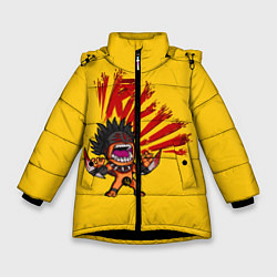 Куртка зимняя для девочки Bloodseeker: Riki, цвет: 3D-черный
