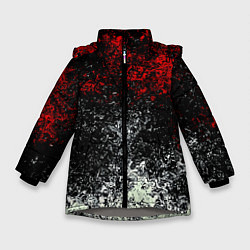 Зимняя куртка для девочки Взрыв красок