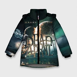 Куртка зимняя для девочки Dead by April: Worlds Collide, цвет: 3D-светло-серый