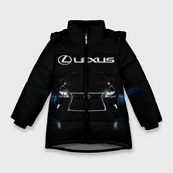 Куртка зимняя для девочки Lexus, цвет: 3D-светло-серый