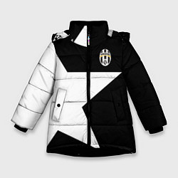 Куртка зимняя для девочки FC Juventus: Star, цвет: 3D-черный
